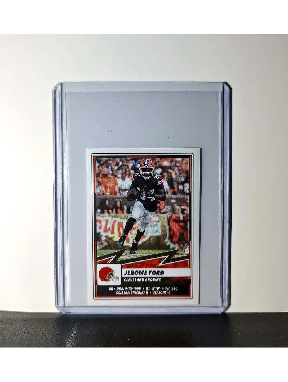 Jerome Ford 2025 Panini NFL #137 Sticker Cleveland Browns